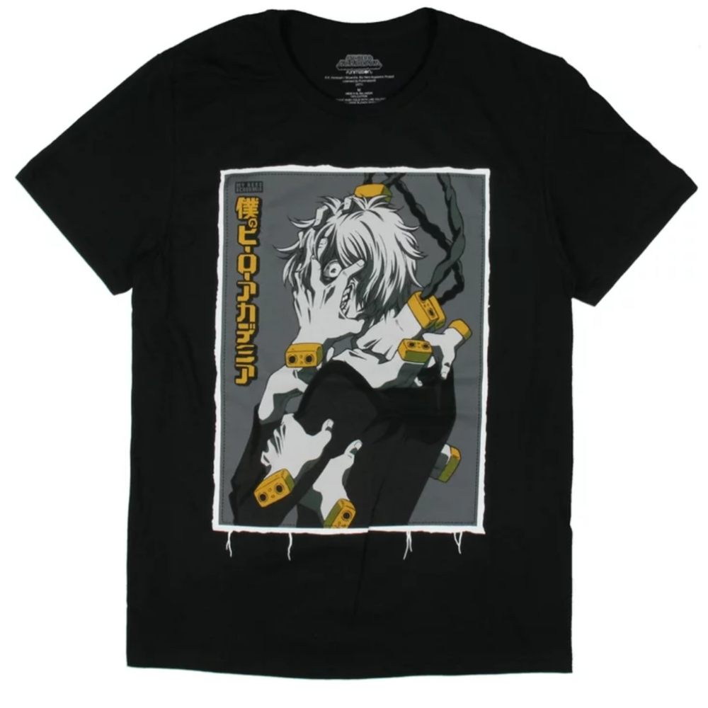 My Hero Academia Villain Tomura Shigaraki graphic tee